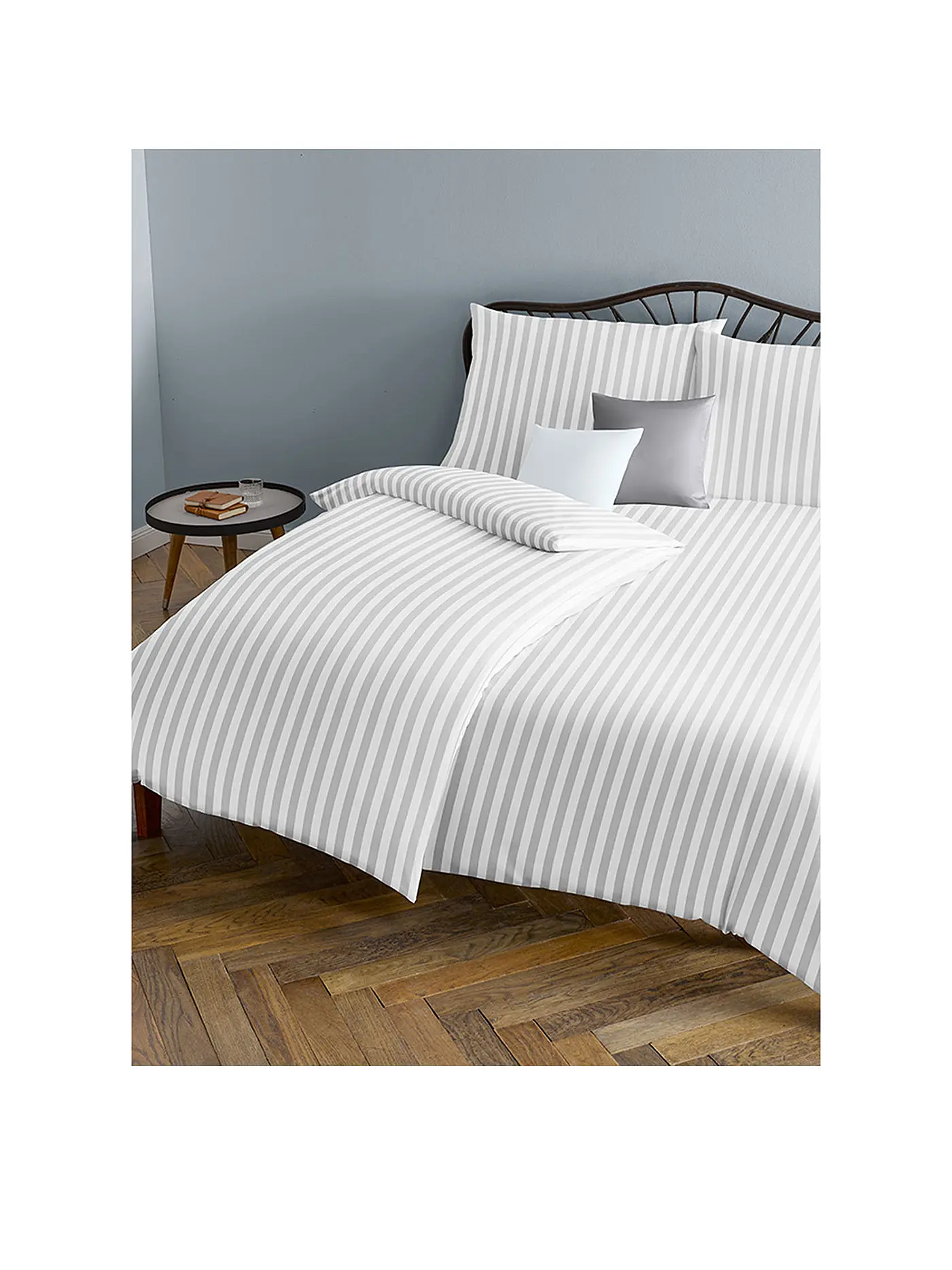 FLEURESSE | Damast Bettwäsche Melk 2x 70x90cm / 200x200cm Weiss | 